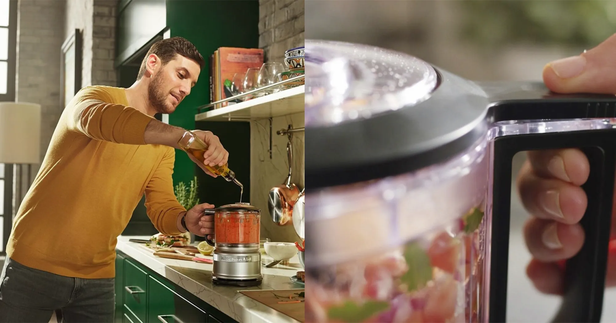 Кухонный мини-комбайн KitchenAid 830мл (Red) (UA)