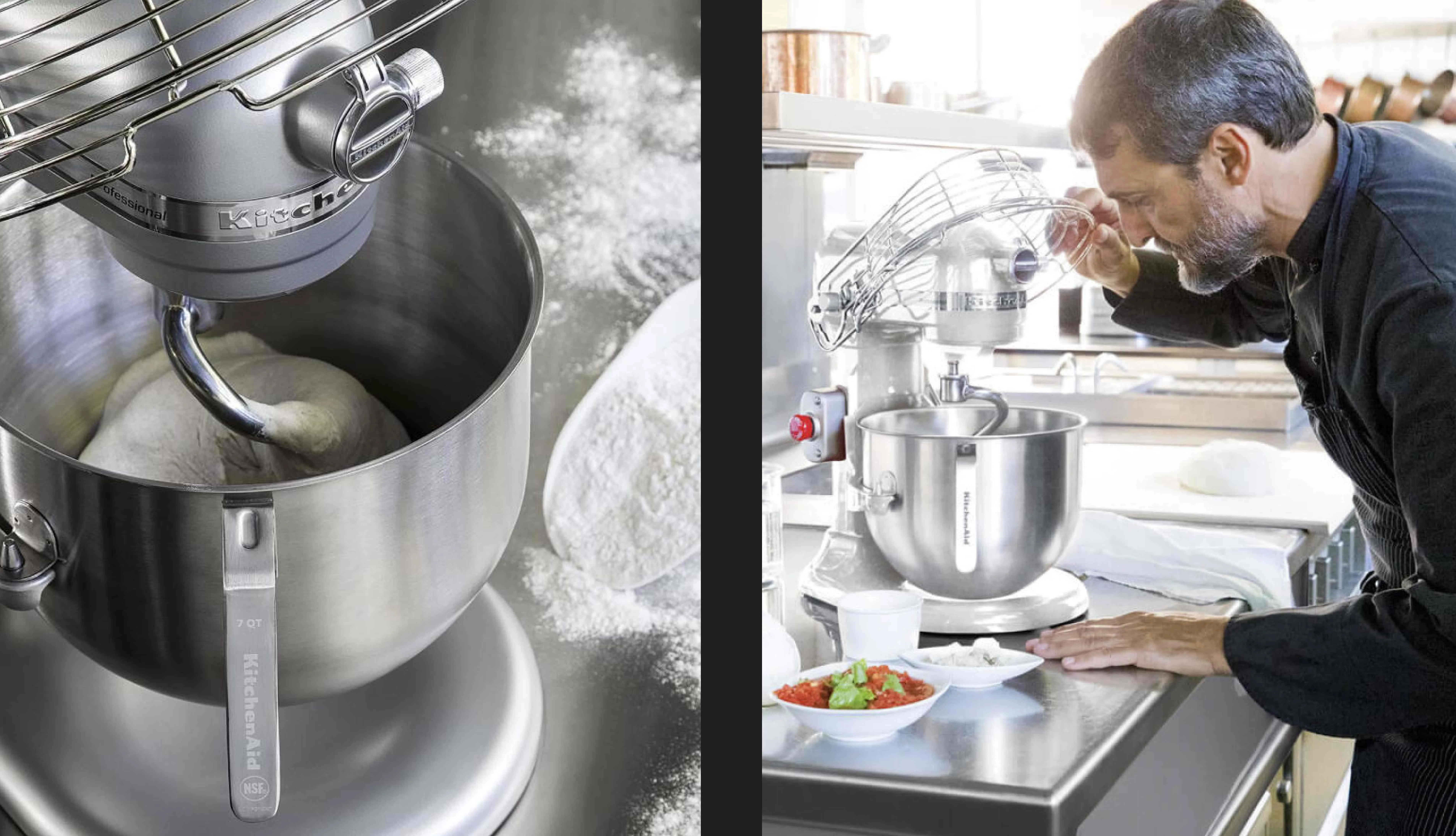 Планетарный миксер KitchenAid Professional 6,9 л (White) (UA)