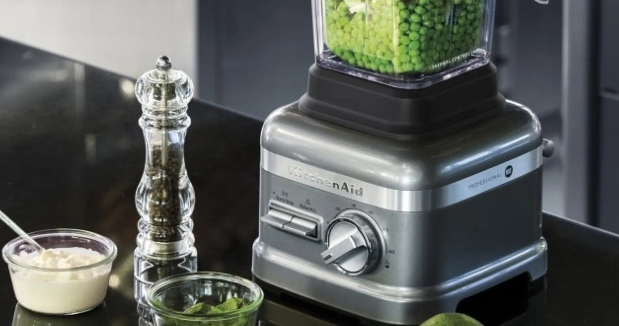 Блендер стаціонарний KitchenAid Power Professional 1,78 л (Silver) (UA)