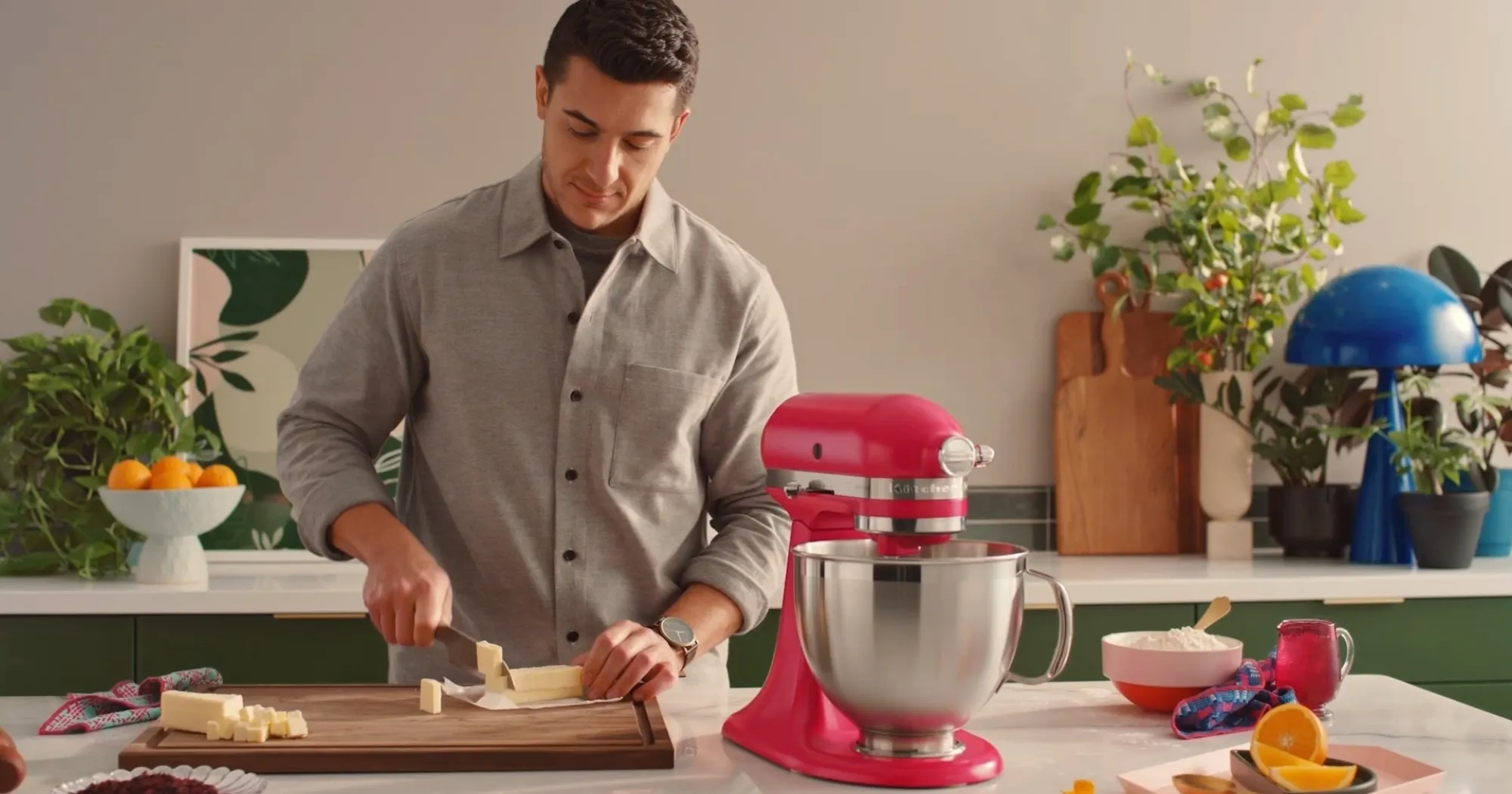 Планетарний міксер KitchenAid Artisan 4,8 л (Hibiscus)