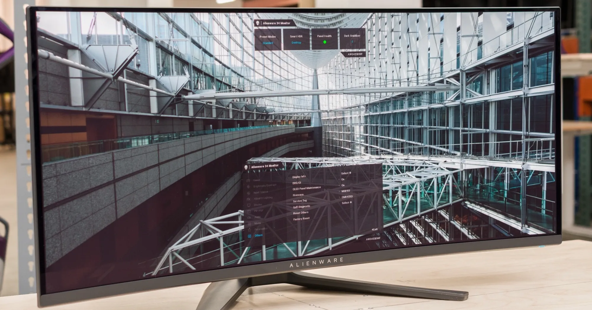 Монітор Dell 34" AW3423DWF OLED 165Hz 210-BFRQ (Global)