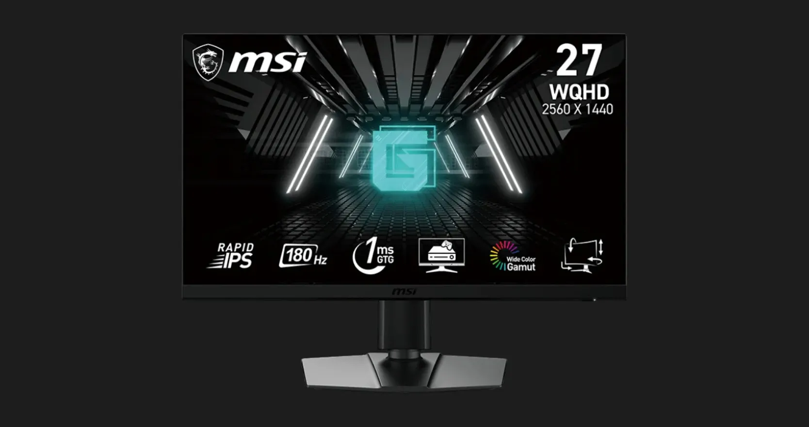 Монитор MSI 27" G272QPF E2 IPS 180Hz (UA)