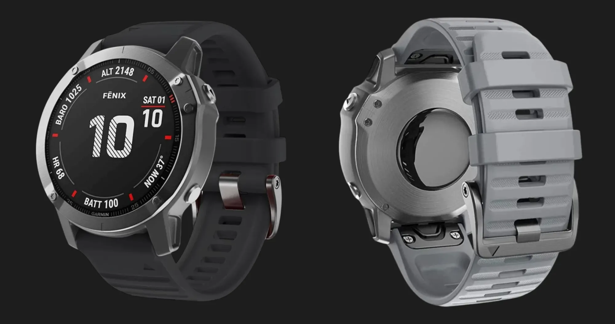 Ремешок Silicone Fit для Garmin Fenix 26mm (Red)