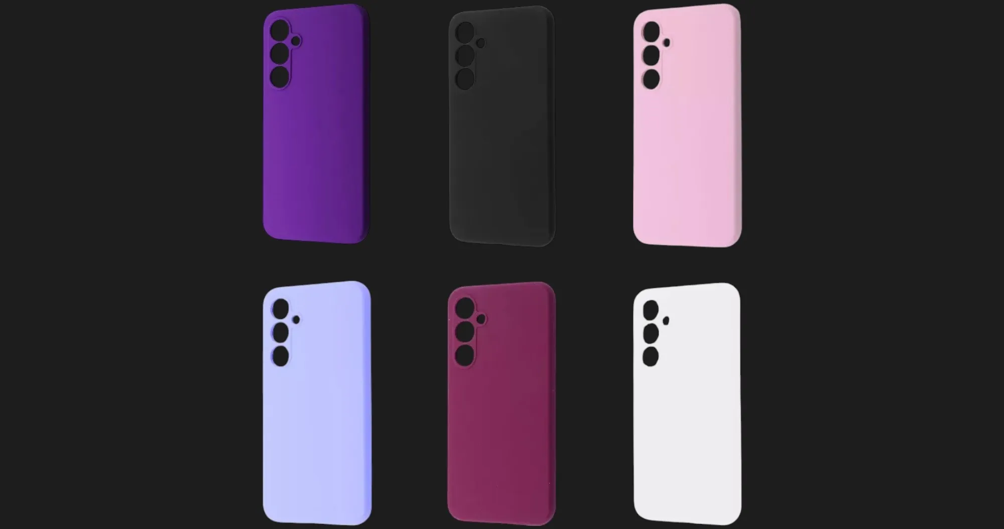 Чехол WAVE Full Silicone Cover для Samsung Galaxy S24 Ultra (Black)