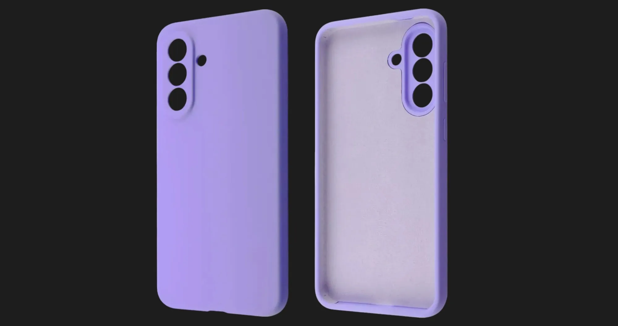 Чехол Silicone Case для Samsung A56 (White)