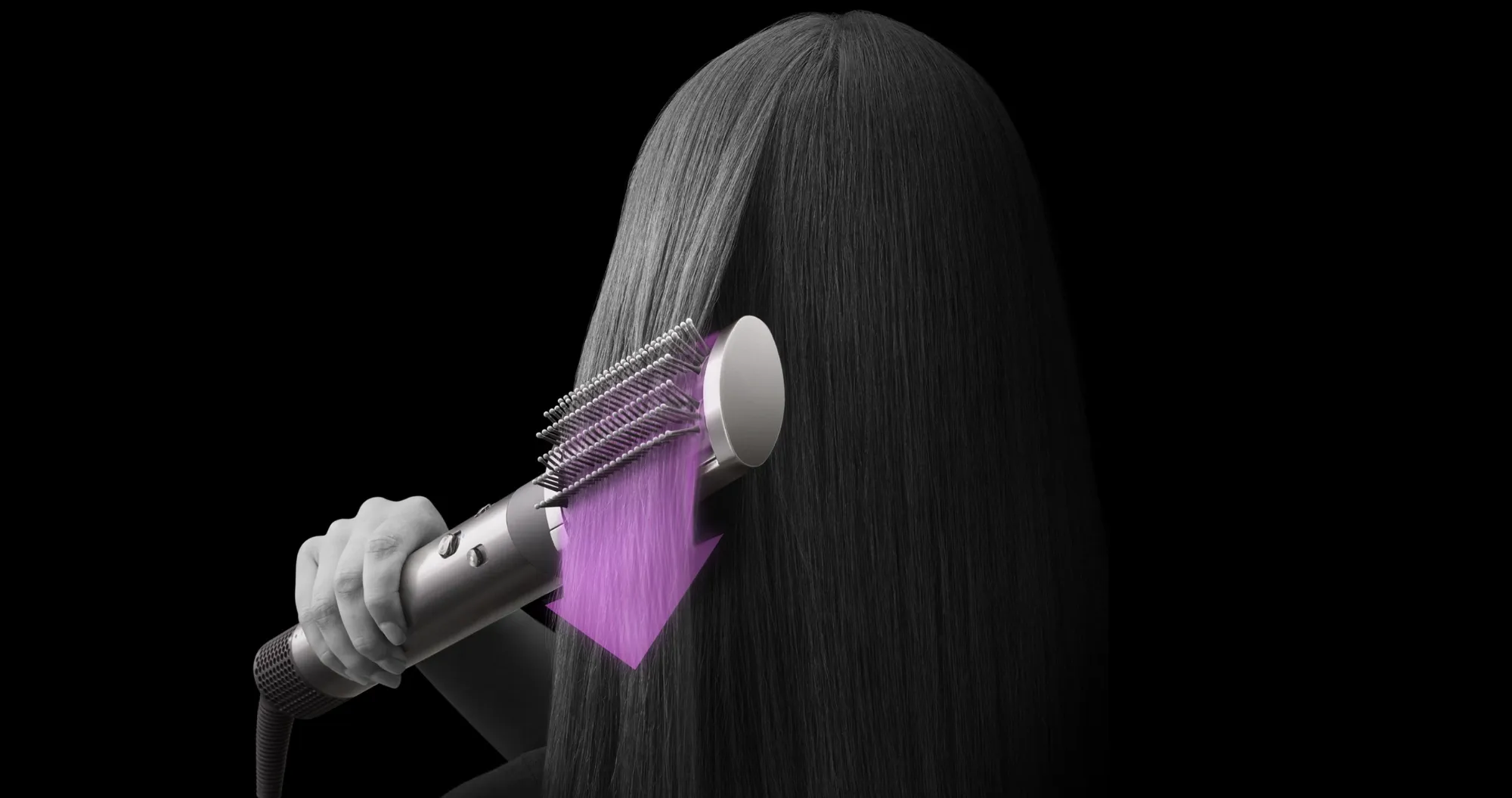 Набір насадок до стайлера Dyson Airwrap Long Styling Set HS05/HS01 (Iron/Nickel)