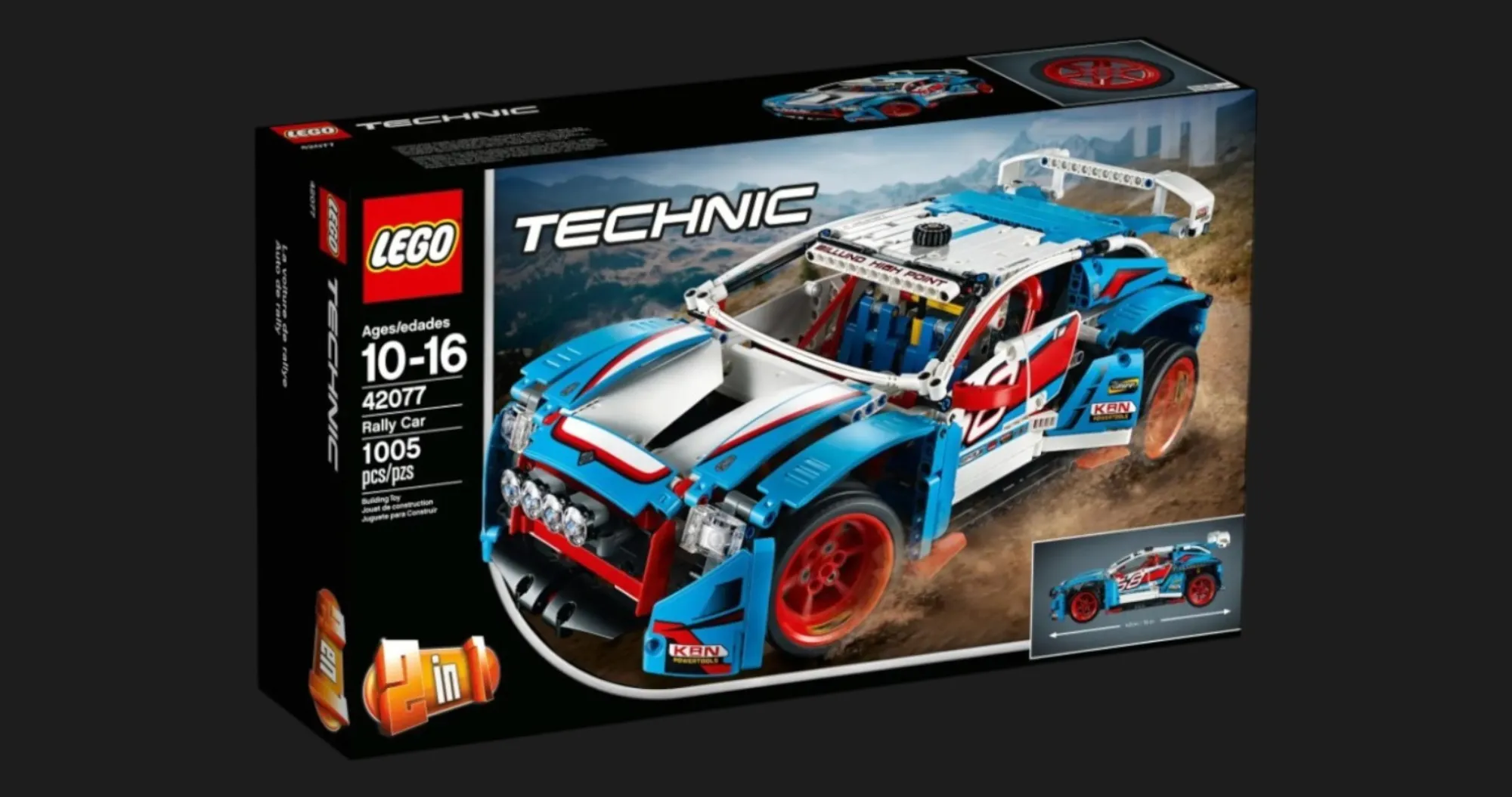 Конструктор LEGO Technic Rally Car (42077)