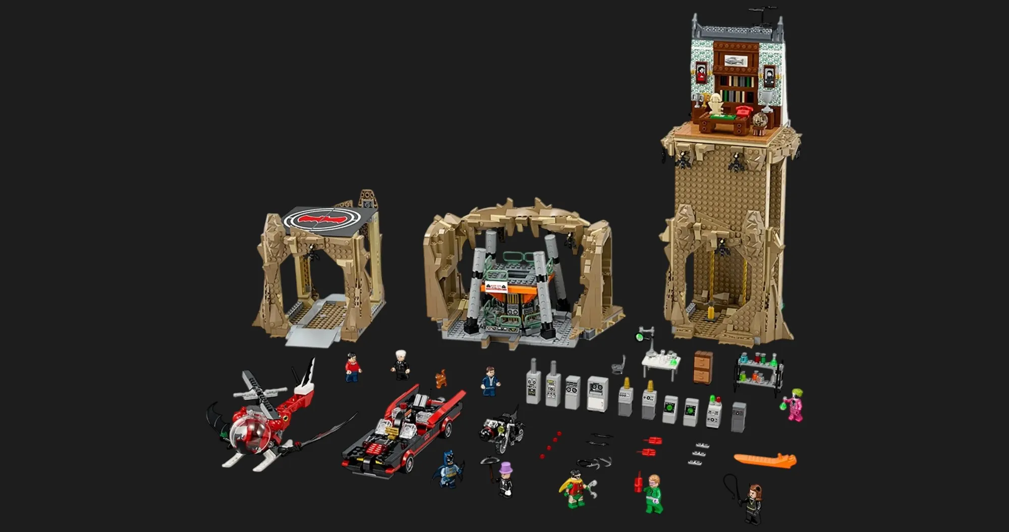 Конструктор LEGO DC Бетпечера – Класичне ТБ шоу (76052)