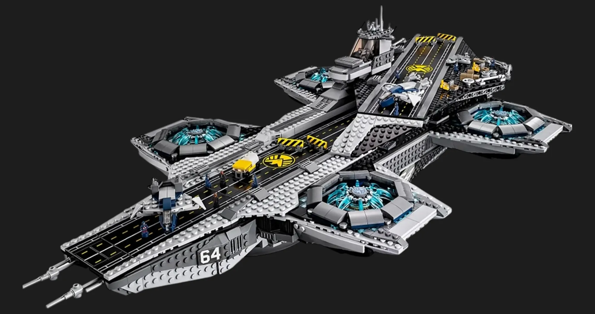 Конструктор LEGO Marvel The SHIELD Helicarrier (76042)