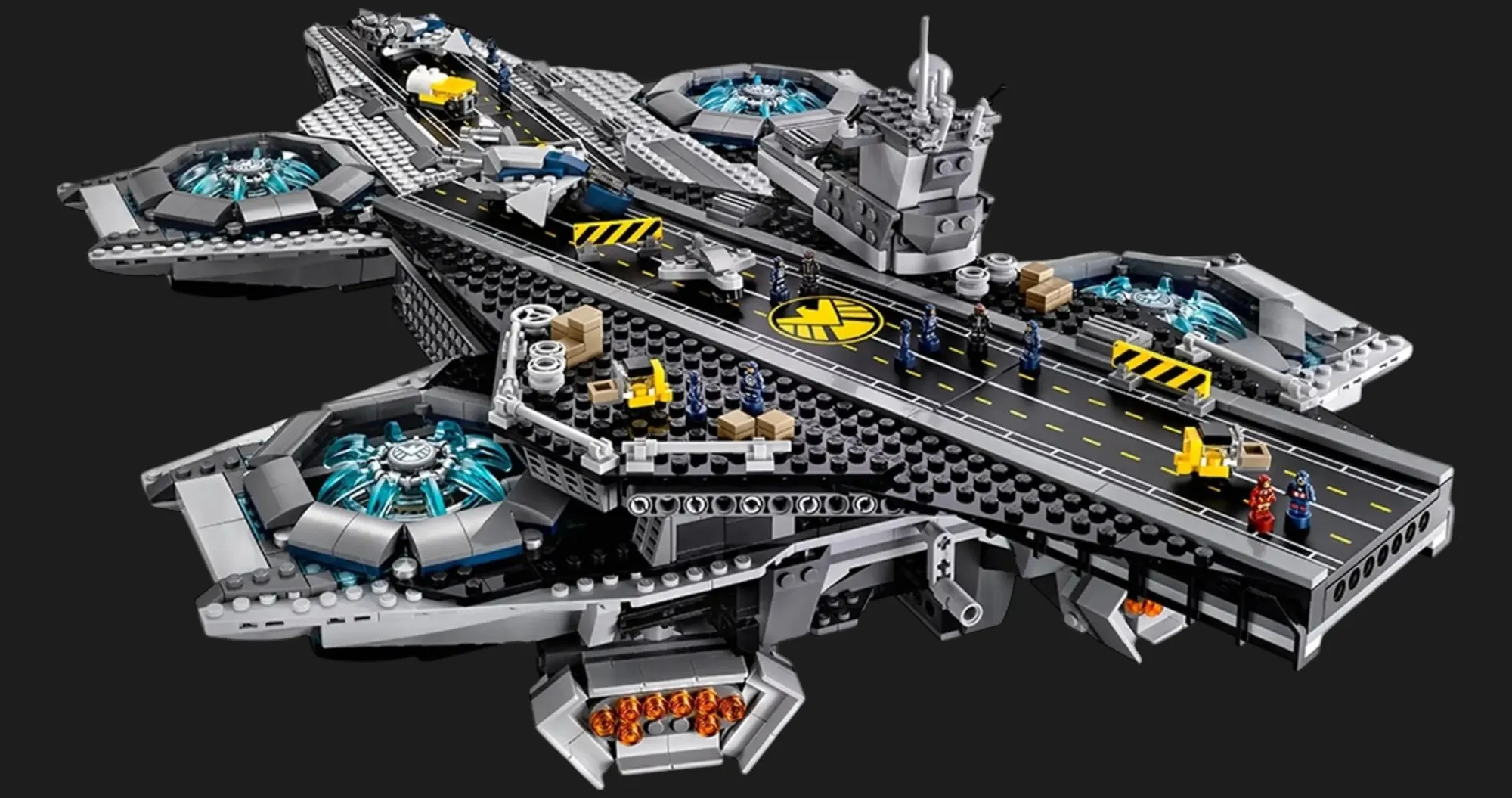 Конструктор LEGO Marvel The SHIELD Helicarrier (76042)