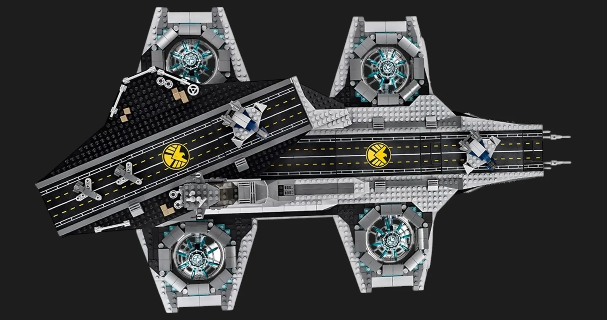 Конструктор LEGO Marvel The SHIELD Helicarrier (76042)