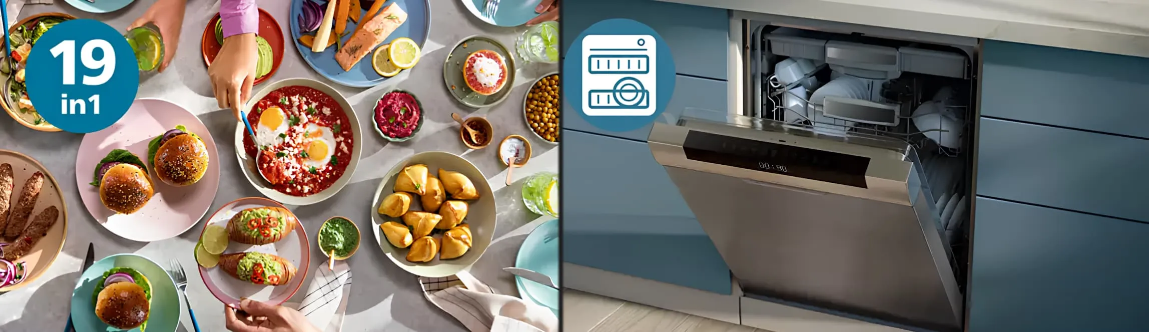 Мультипіч Philips Dual Basket Airfryer 5000 Series NA555/00 (Standard)