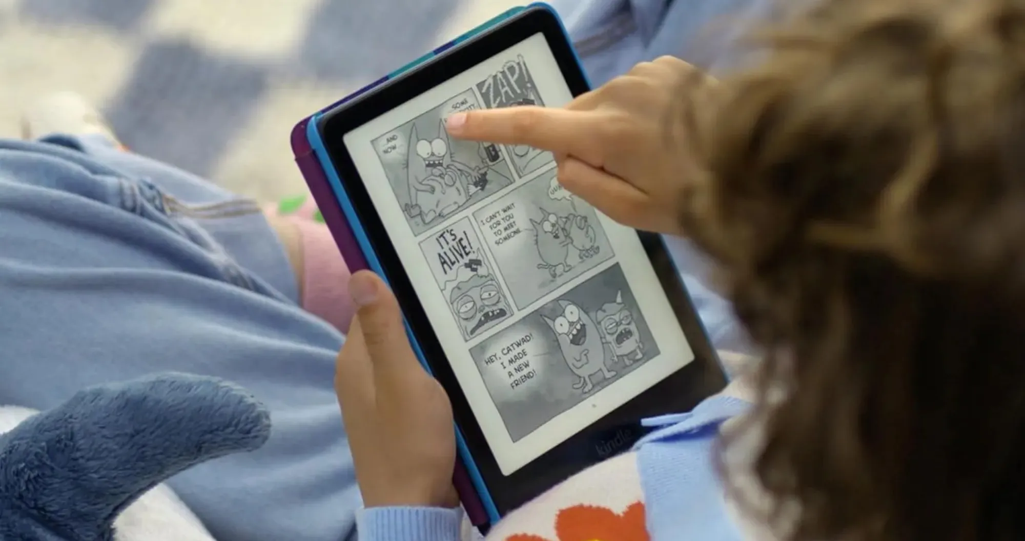 Электронная книга Amazon Kindle Paperwhite Kids 12th (Gen 2024) (Cyber City) (Standard)