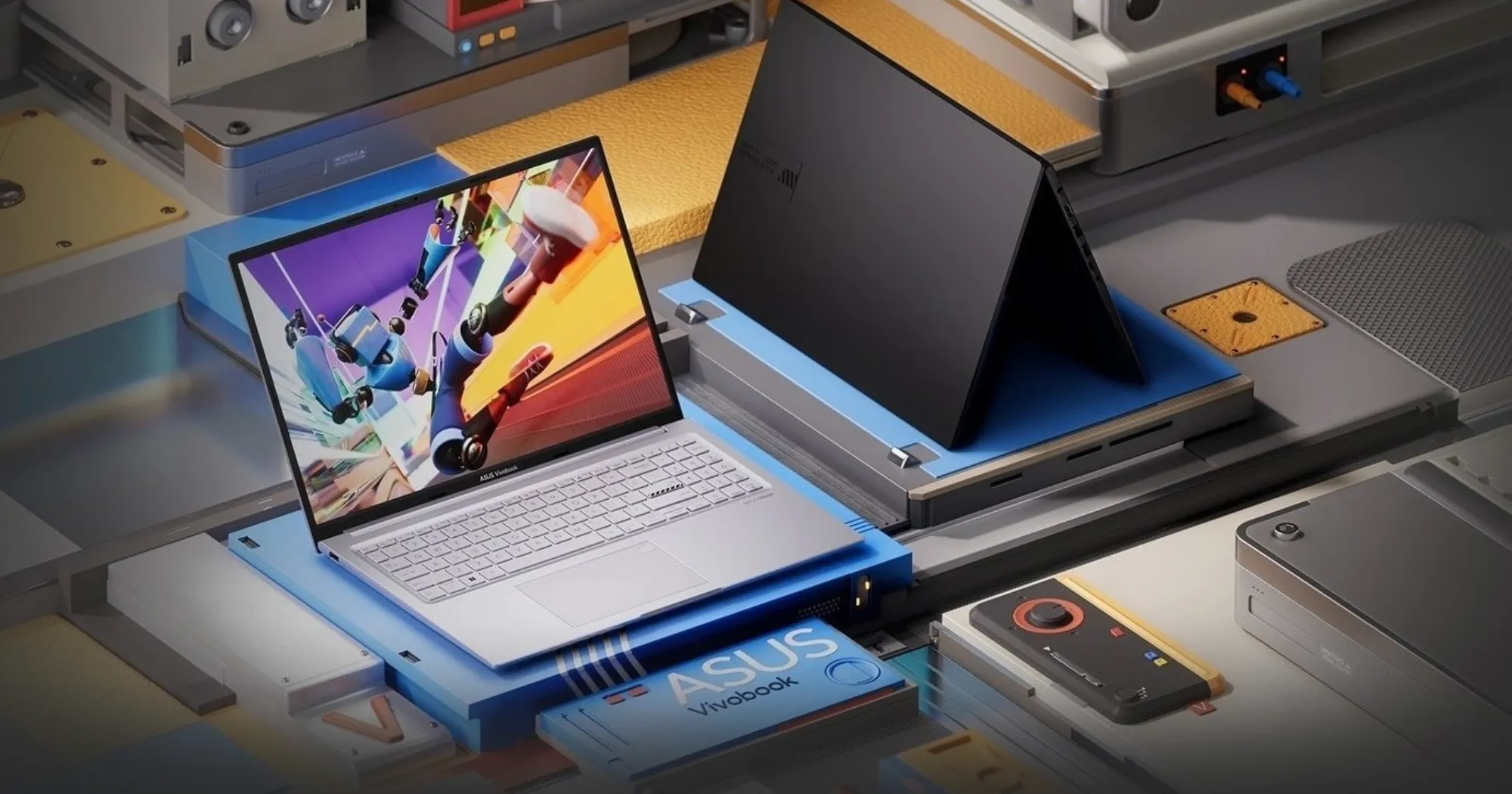 Ноутбук Asus Vivobook Pro 15 M3500QA 15.6" (AMD Ryzen 7/16GB/512GB (SSD)/AMD Radeon Graphics) (M3500QA-L1045T) (Standard)