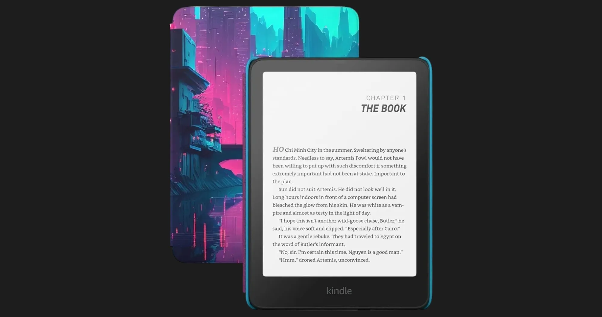 Электронная книга Amazon Kindle Paperwhite Kids 12th (Gen 2024) (Cyber City) (Standard)
