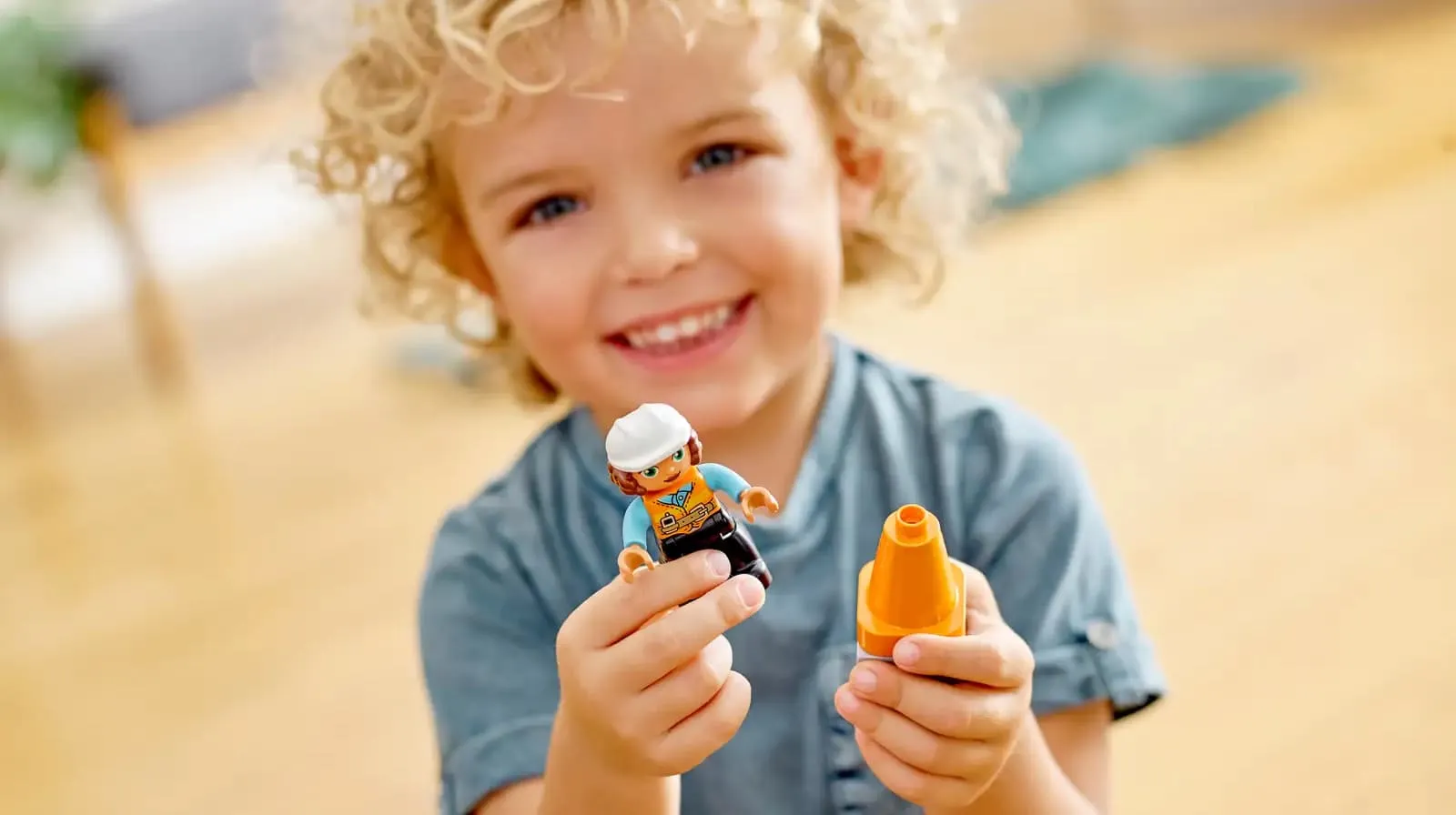 Конструктор LEGO Duplo Підйомний кран і будівництво (10933)