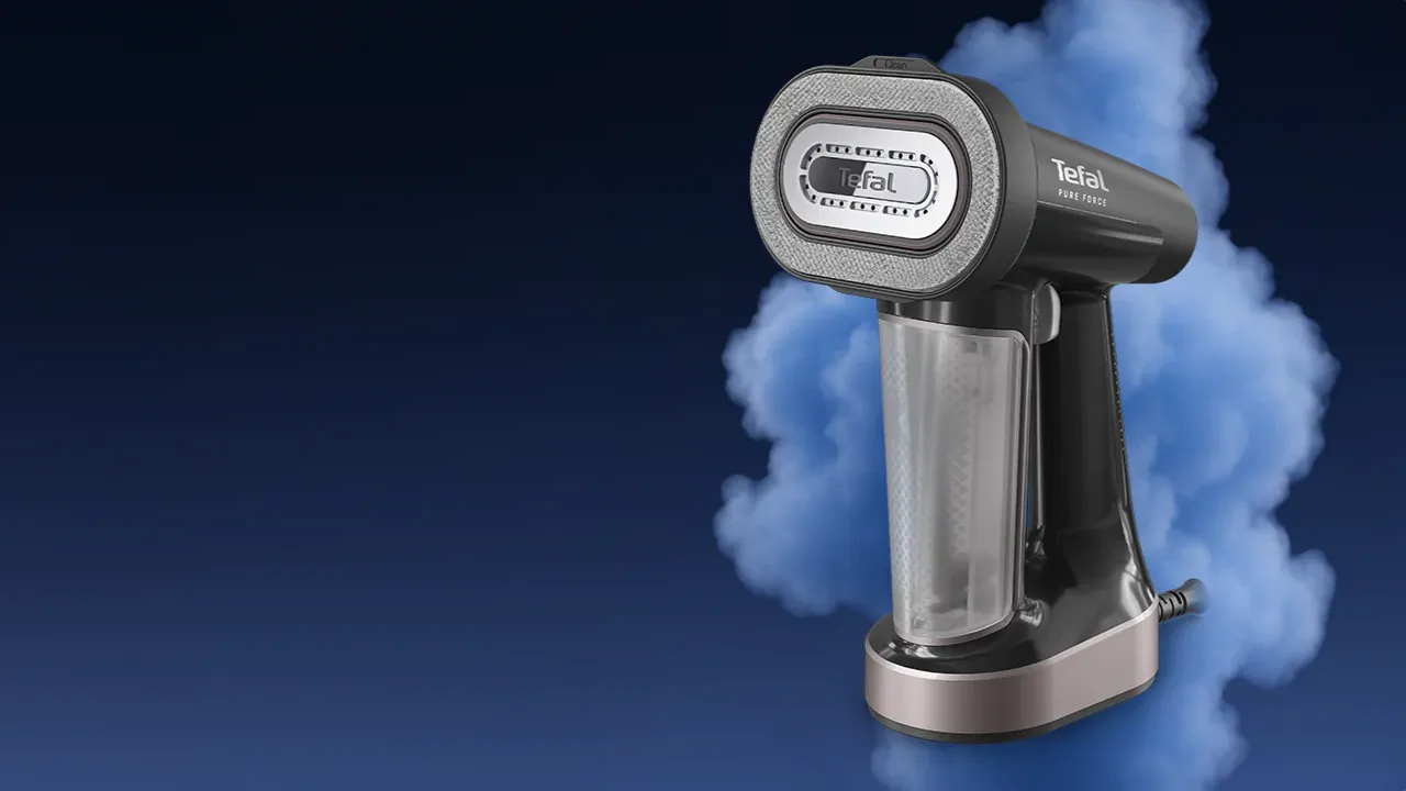 Відпарювач Tefal Pure Force 3в1 (DT8765E0) (Black) (Standard)