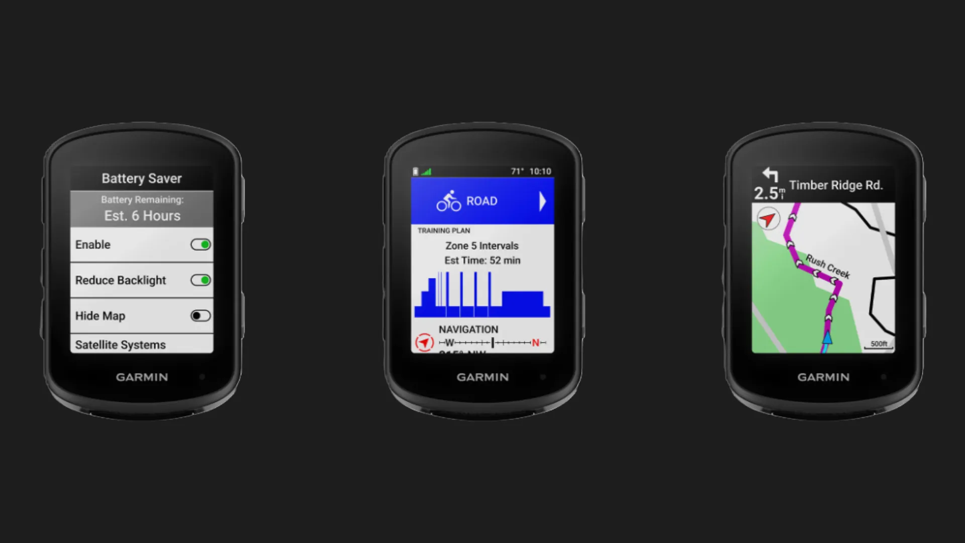 Велокомпʼютер Garmin Edge 540 Solar (010-02694-20/51)