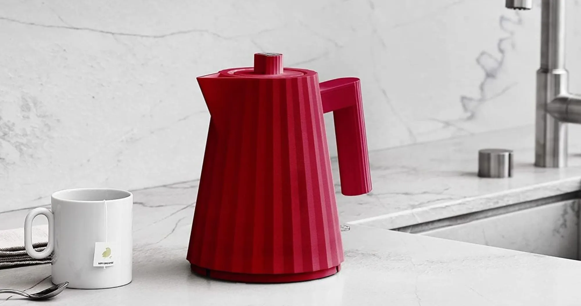 Электрочайник Alessi Plissé 1 л (Gray) (EU)