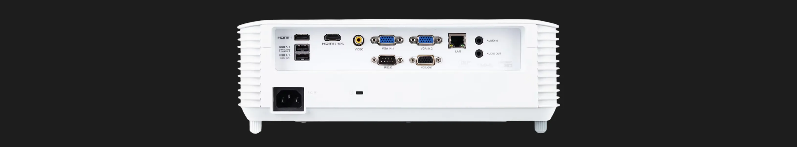 Мультимедійний проектор Acer S1286HN (MR.JQG11.001) (White) (UA)