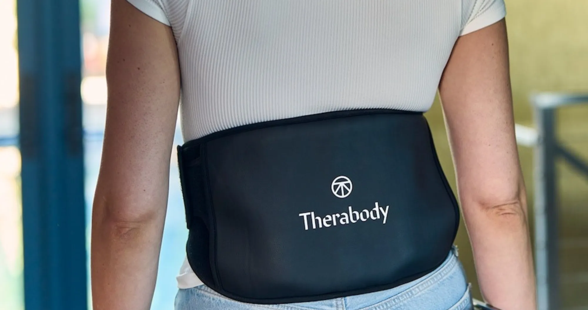 Вибрационный согревающий пояс ThermBack LED