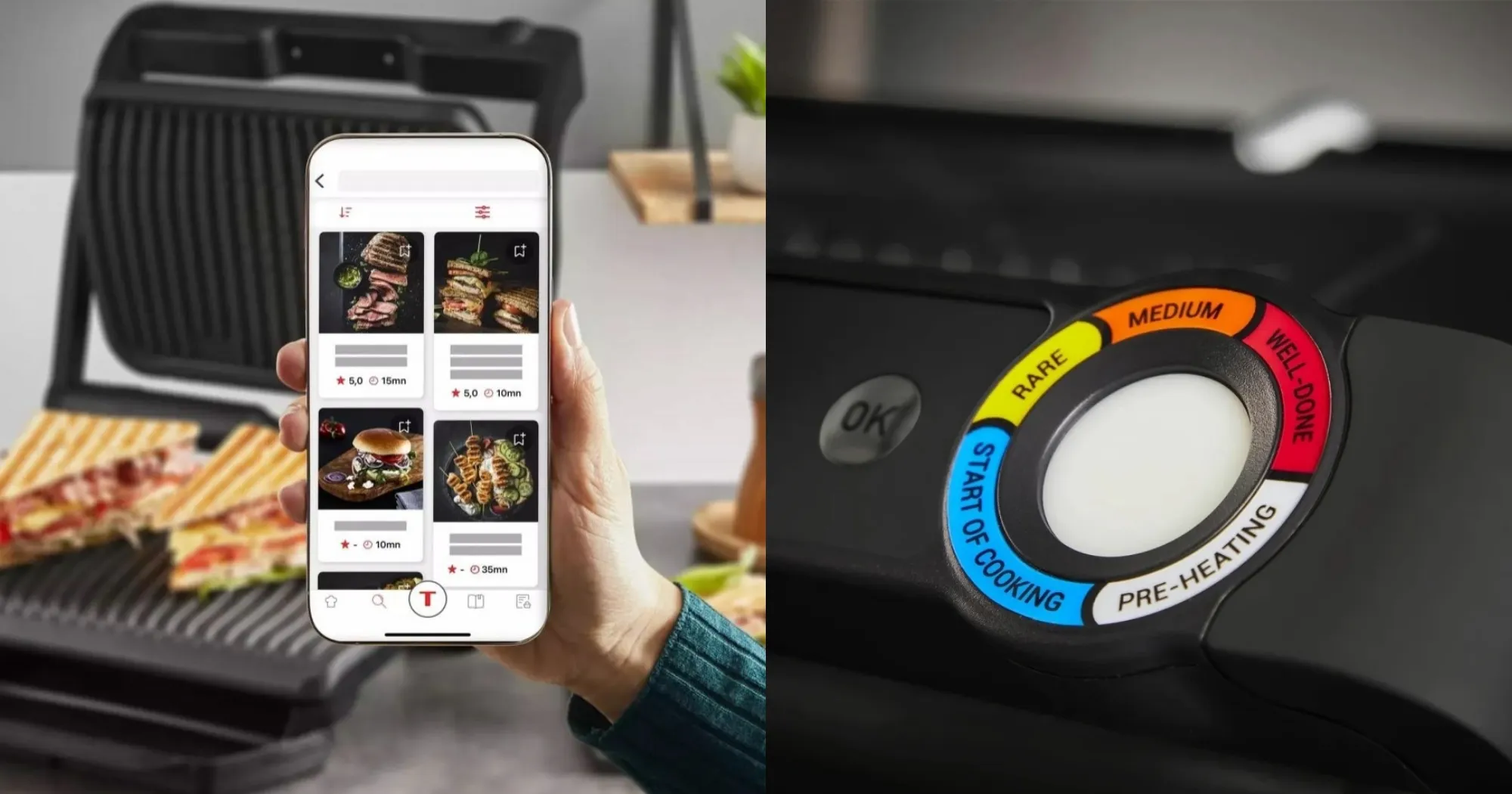 Гриль Tefal OptiGrill+ GC717810 (Standard)