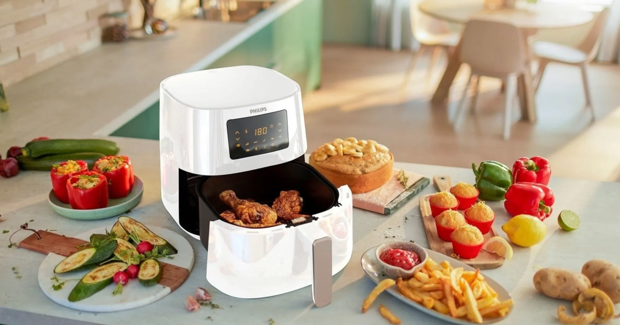 Мультипечь Philips Airfryer 5000 Series Connected HD9255/30 (Standard)