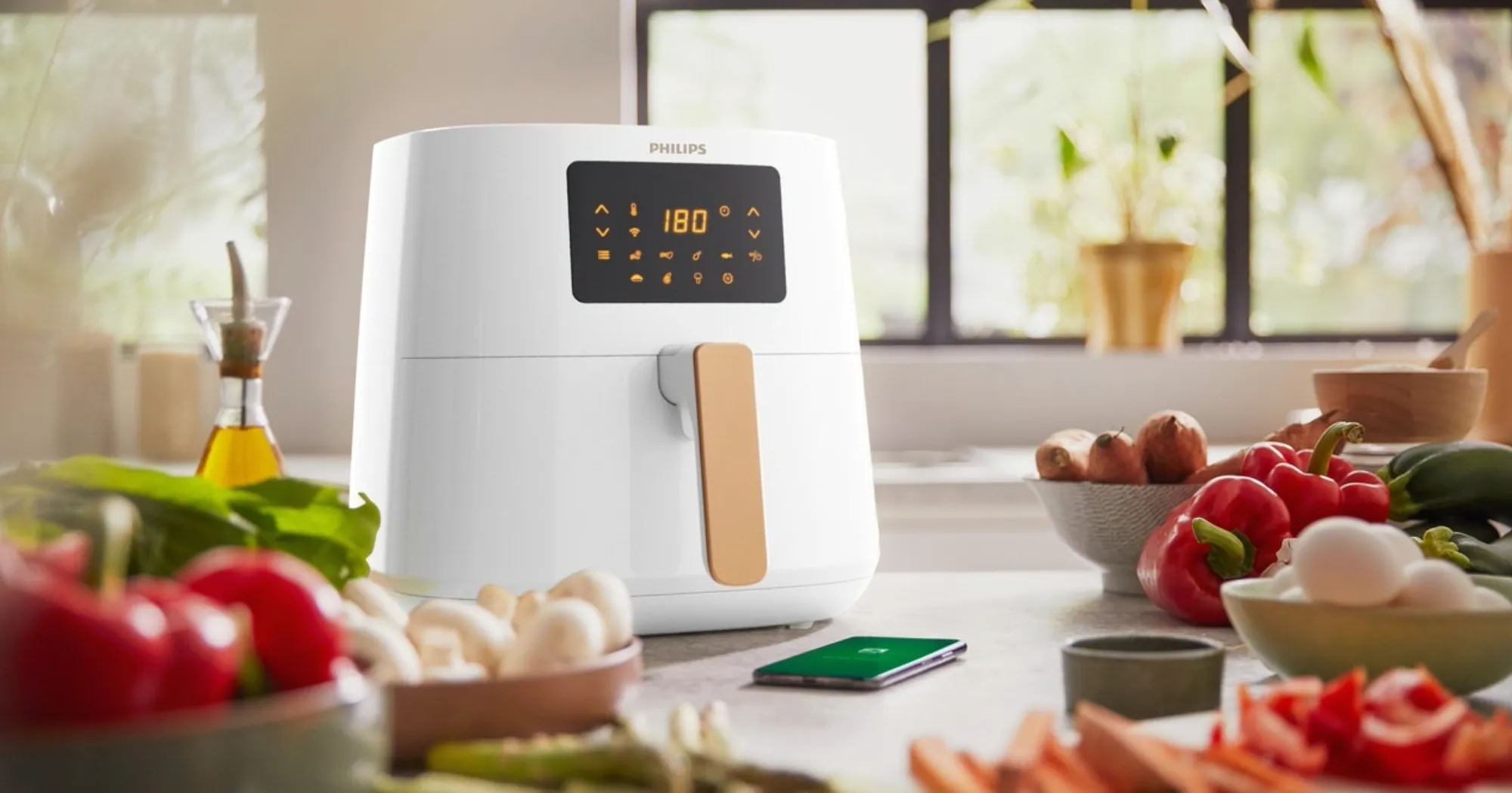 Мультипіч Philips Airfryer 5000 Series Connected HD9255/30 (Standard)