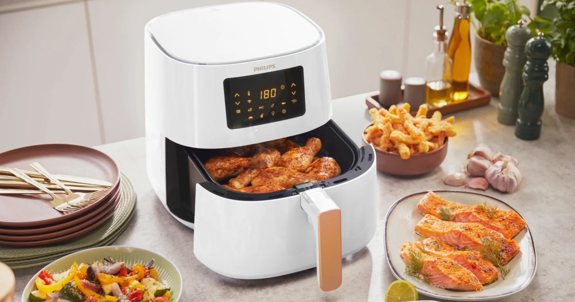 Мультипечь Philips Airfryer 5000 Series Connected HD9255/30 (Standard)