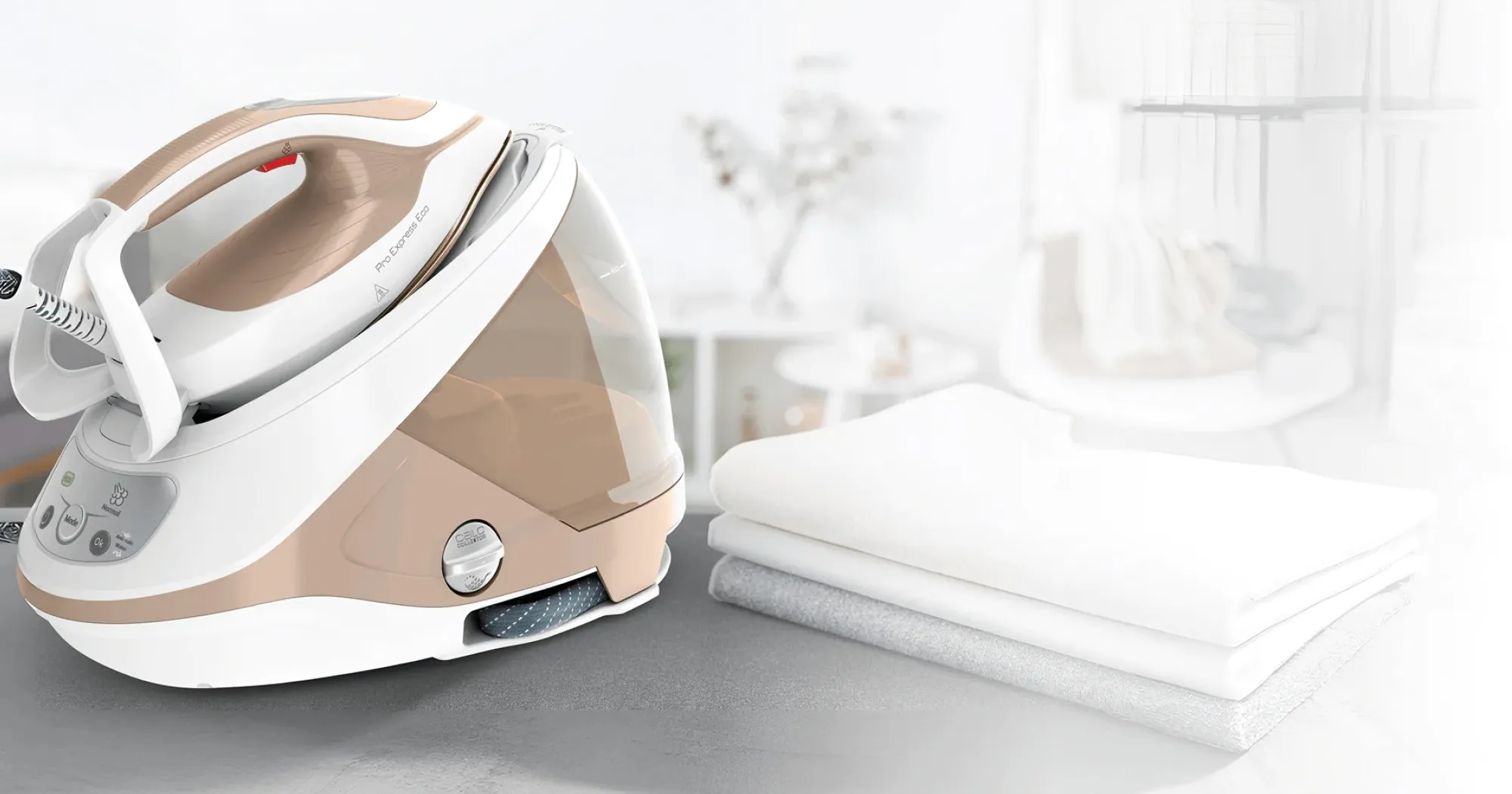 Парогенератор Tefal Pro Express Eco (GV9E22E0) (White/Beige) (UA)