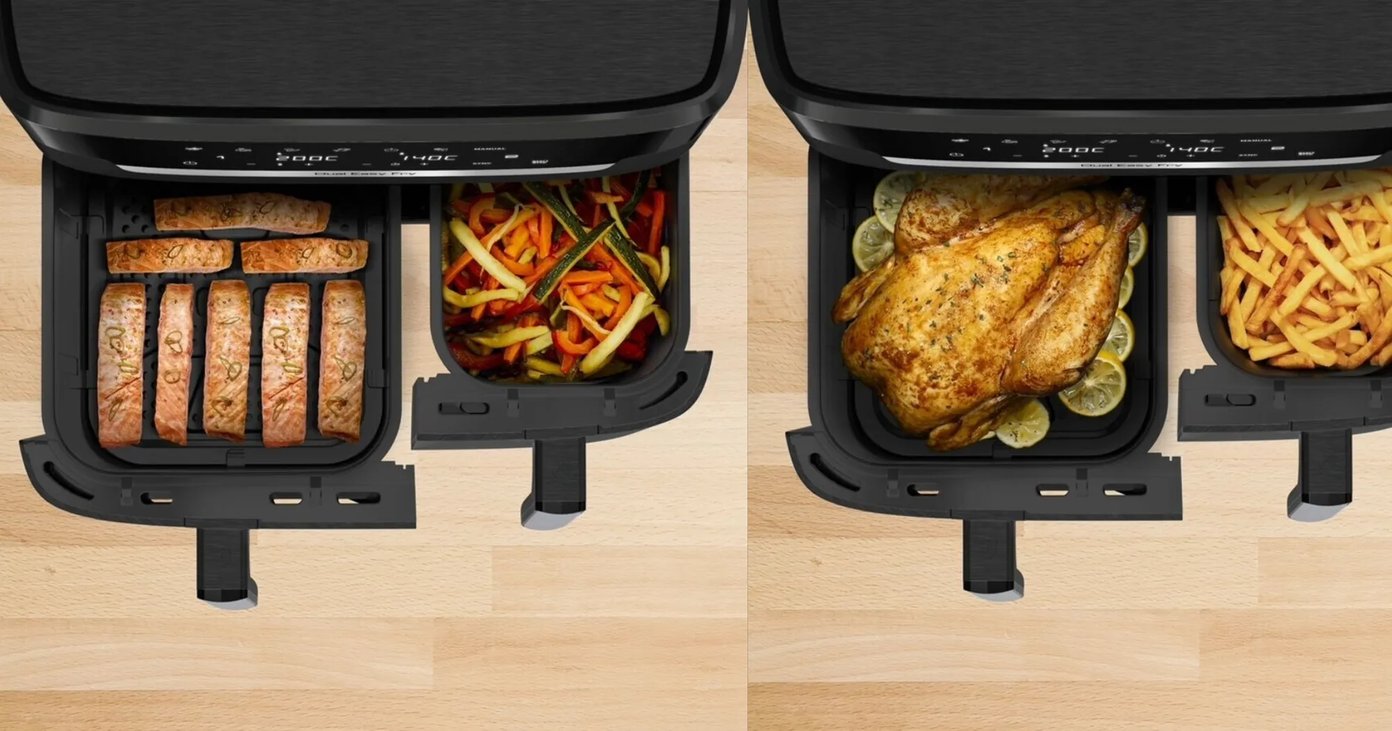 Мультипіч Tefal Dual Easy Fry EY901N10 (Standard)