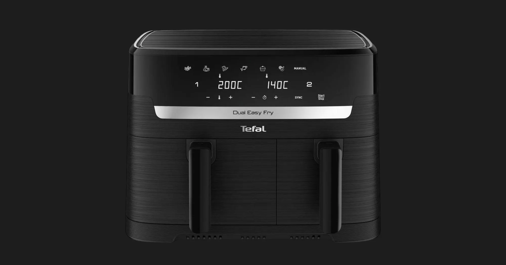 Мультипіч Tefal Dual Easy Fry EY901N10 (Standard)