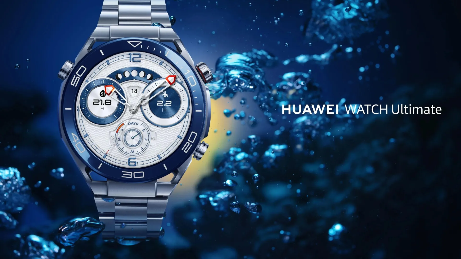 Смарт-часы HUAWEI Watch Ultimate 48mm (Voyage Blue)