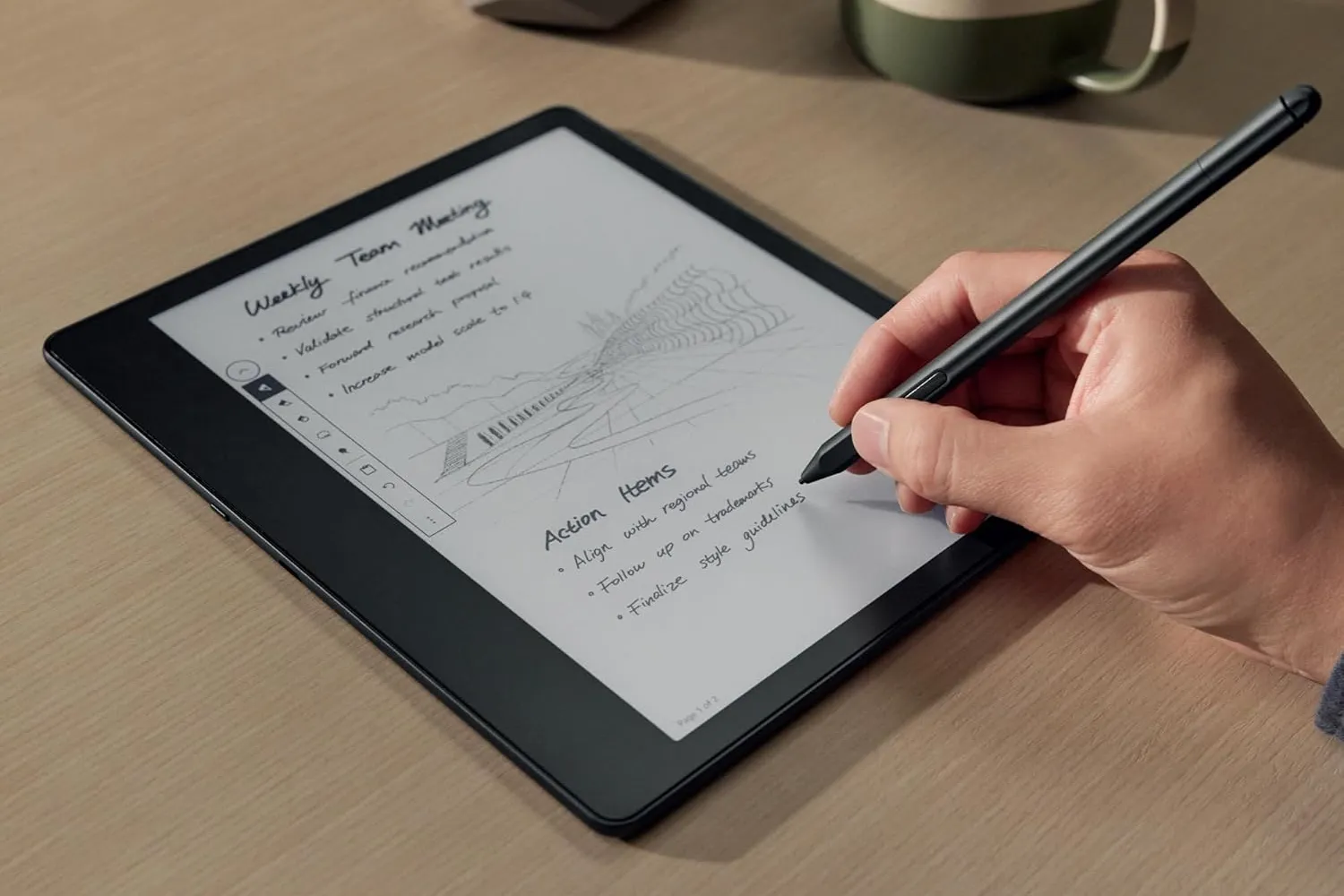 Электронная книга с подсветкой Amazon Kindle Scribe 64GB Premium Pen (Tungsten) (Standard)