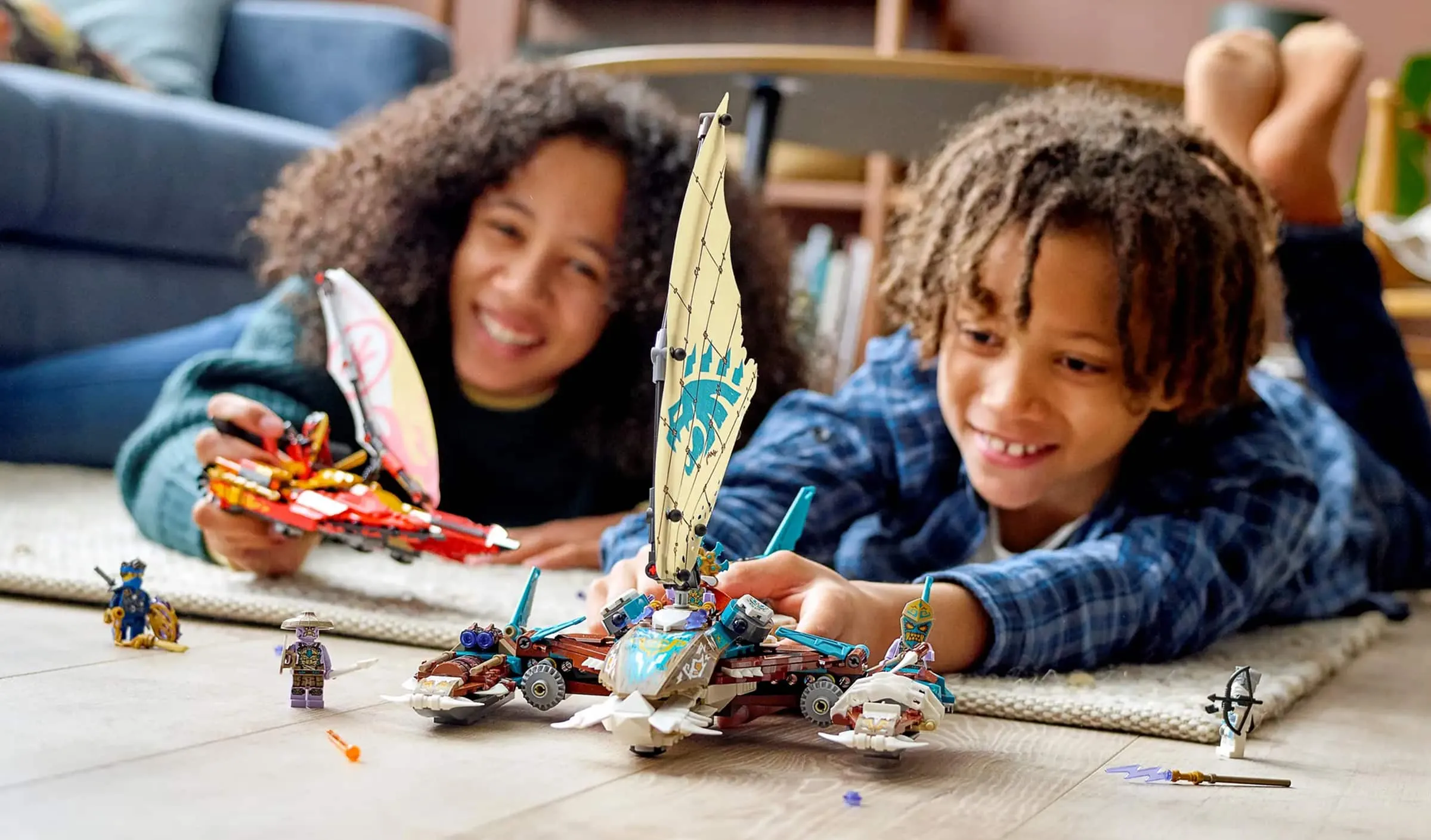 Конструктор LEGO Ninjago Catamaran Sea Battle (71748)