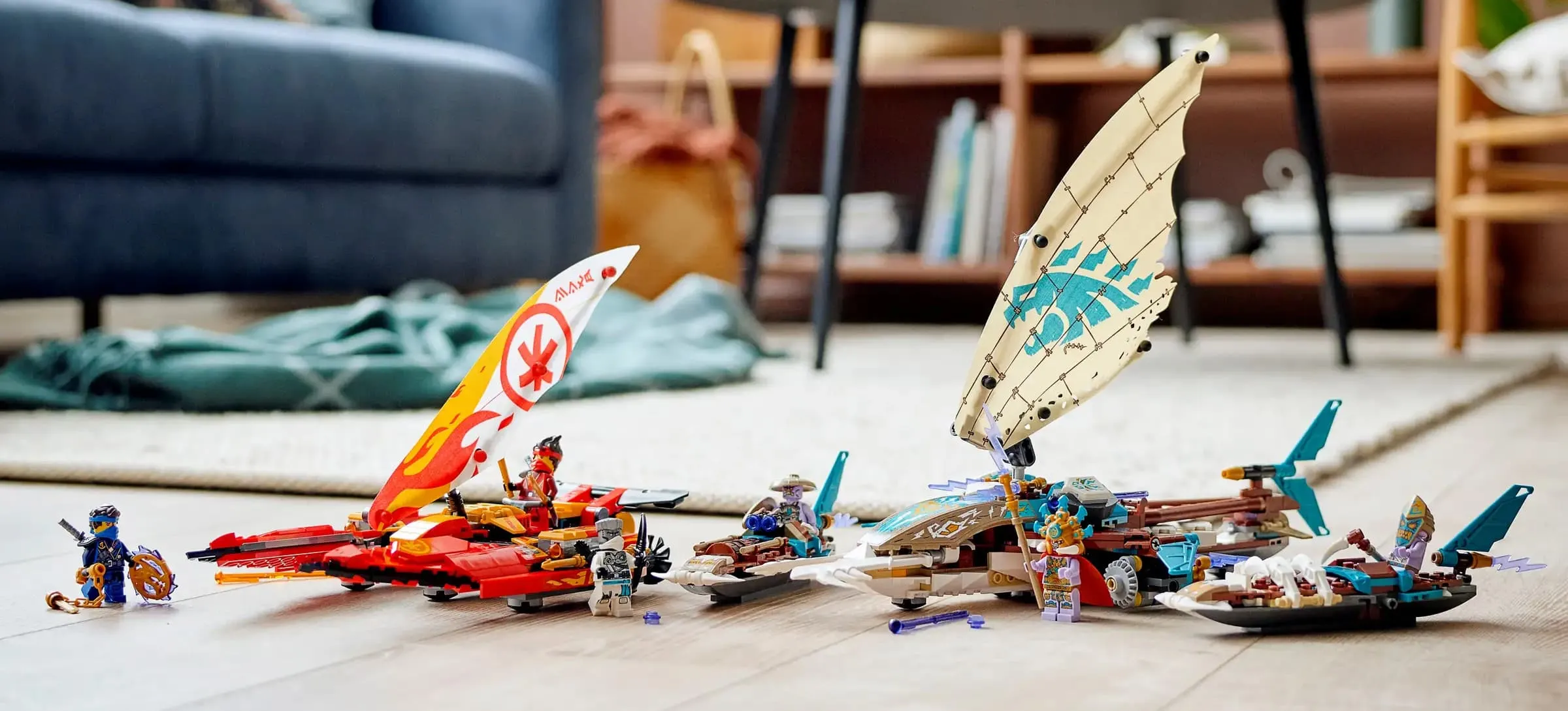 Конструктор LEGO Ninjago Catamaran Sea Battle (71748)