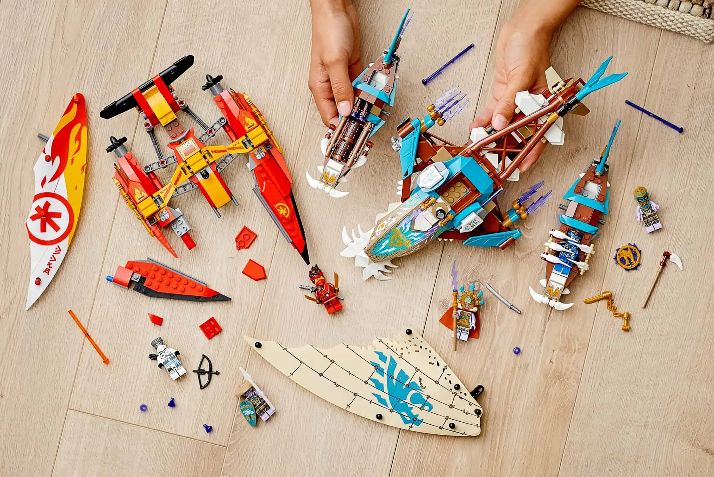 Конструктор LEGO Ninjago Catamaran Sea Battle (71748)