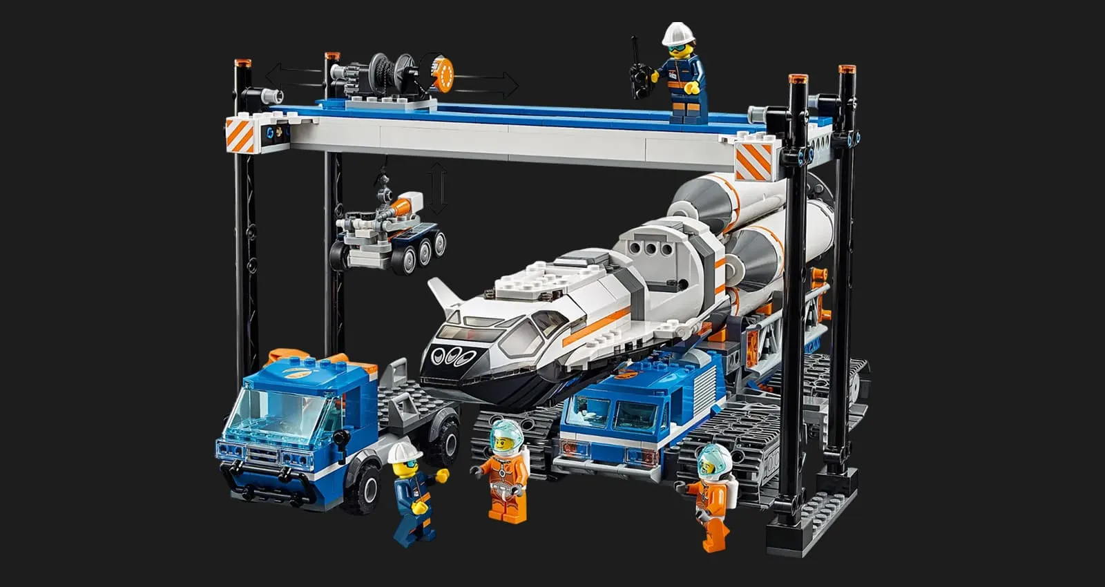 Конструктор LEGO City Rocket Assembly &amp; Transport (60229)