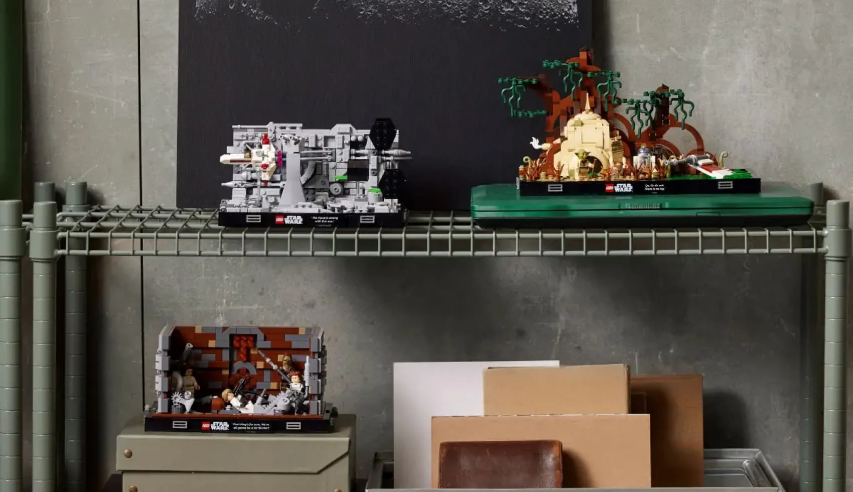 Конструктор LEGO Star Wars Death Star Trench Run Diorama (75329)