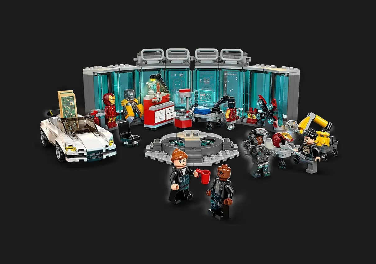 Конструктор LEGO Marvel Iron Man Armory (76216)