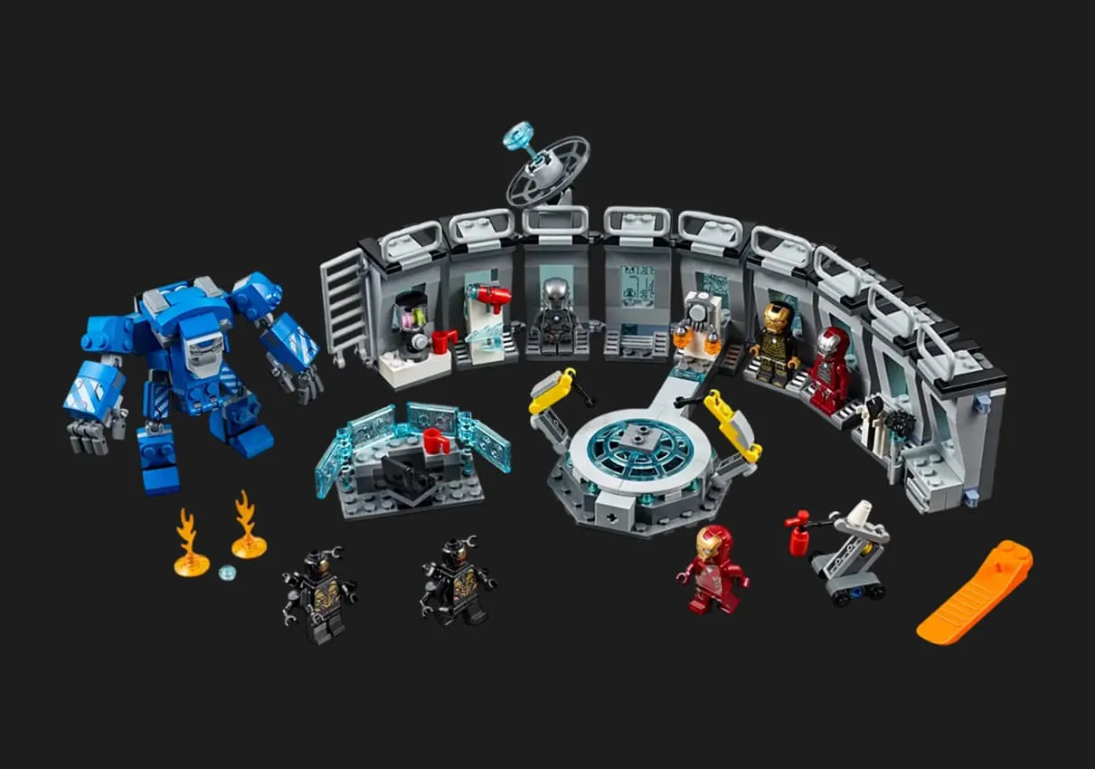 Конструктор LEGO Marvel Iron Man Hall of Armor (76125)