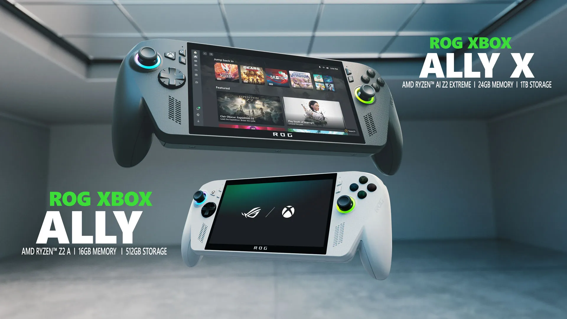 Xbox Ally і Ally X