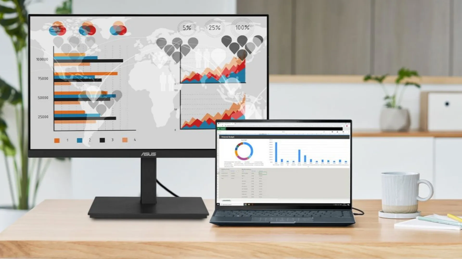 Монитор ASUS 27&quot; VA27EQSB IPS 75Hz 90LM0559-B01170 (Global)