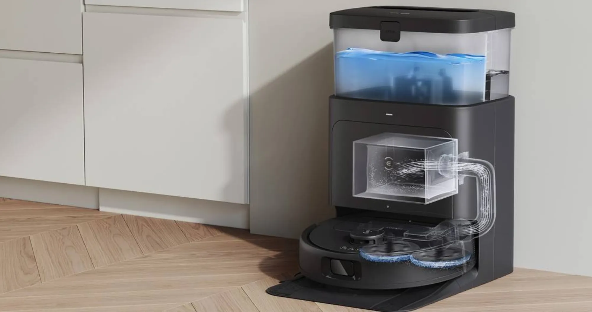 Робот-пилосос Ecovacs Omni N30 Pro (Black) (UA)