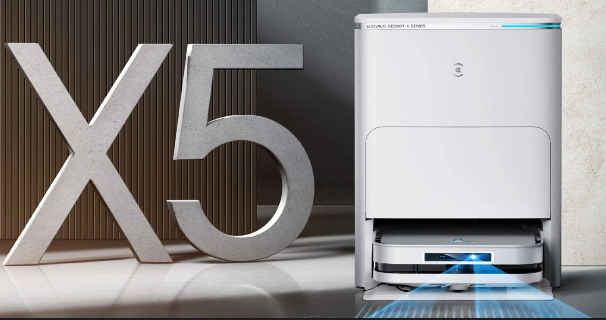 Робот-пылесос Ecovacs Deebot Ozmo X5 Pro Omni (White) (Standard)