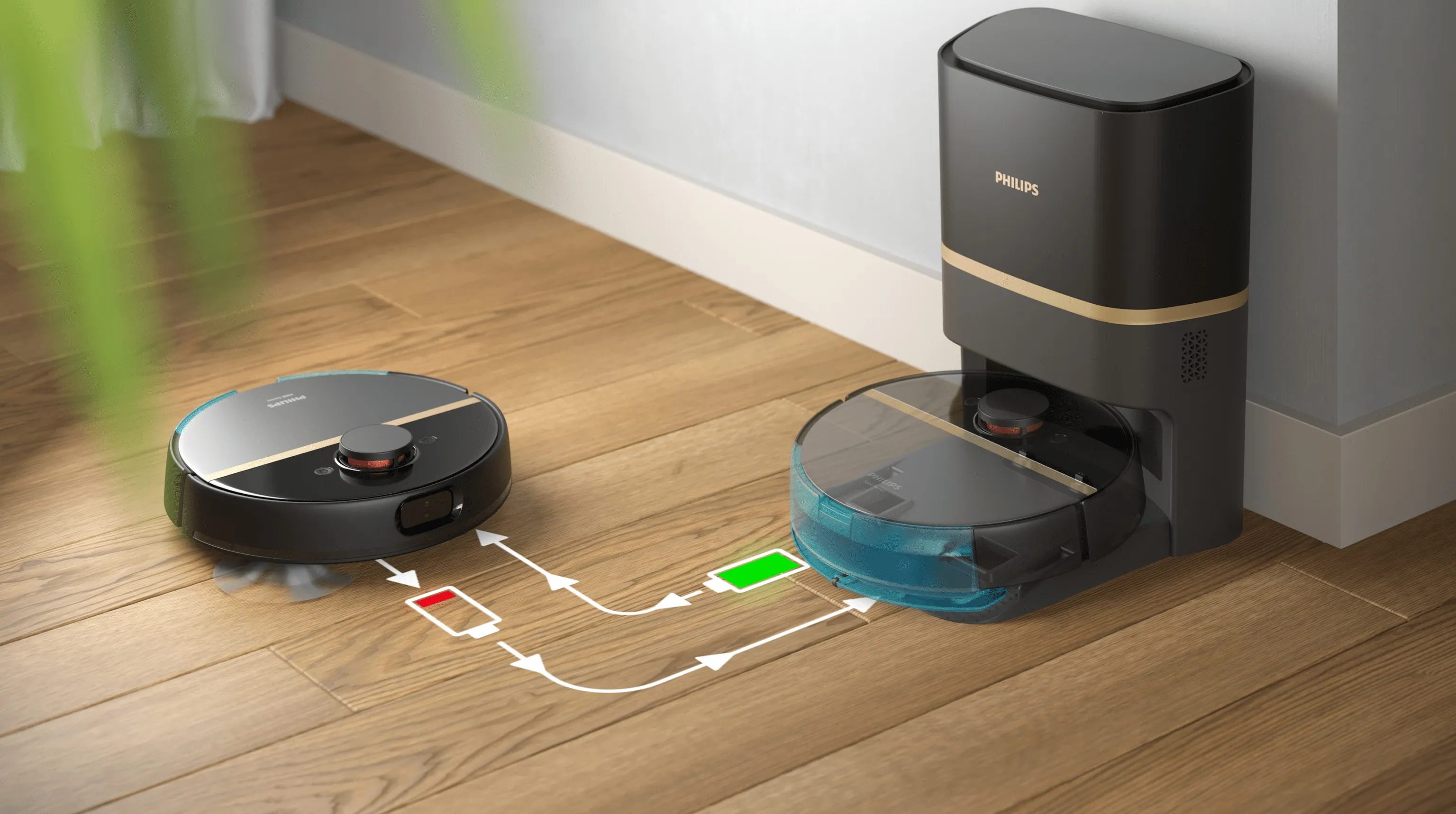 Робот-пылесос Philips XU7100/01 (Black) (Standard)