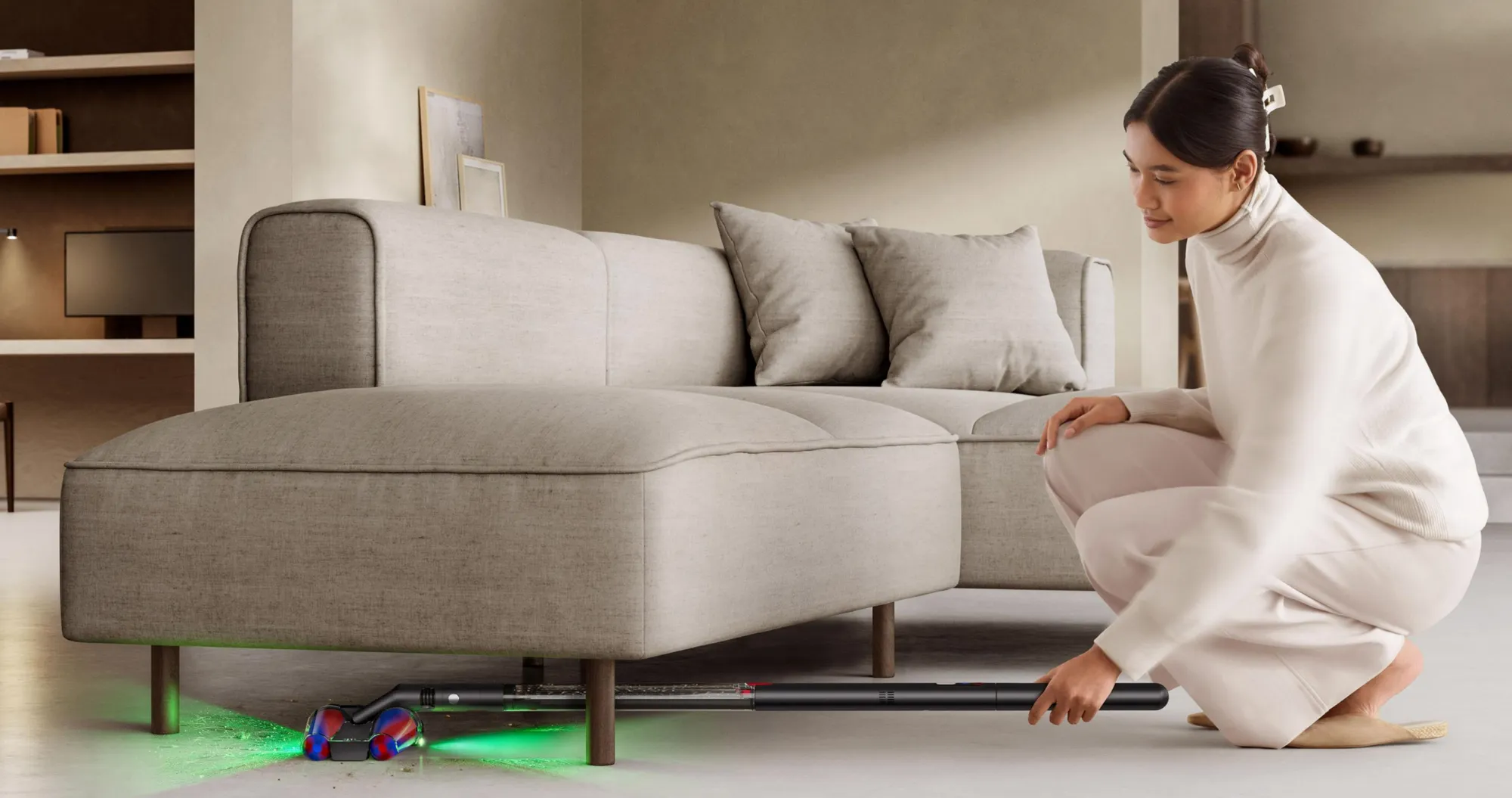 Пылесос Dyson PencilVac Fluffycones (Black)