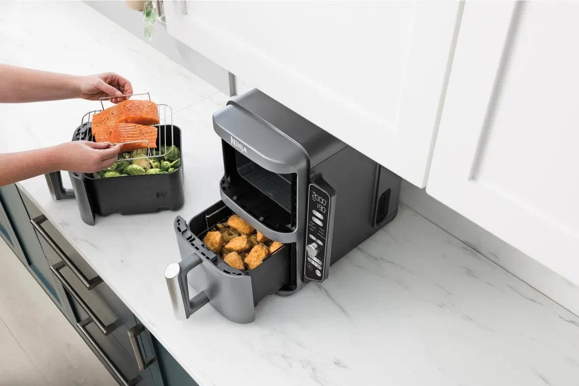Мультипечь Ninja Double Stack XL 2-Level Hot Air Fryer with Smart Cook System (UA)