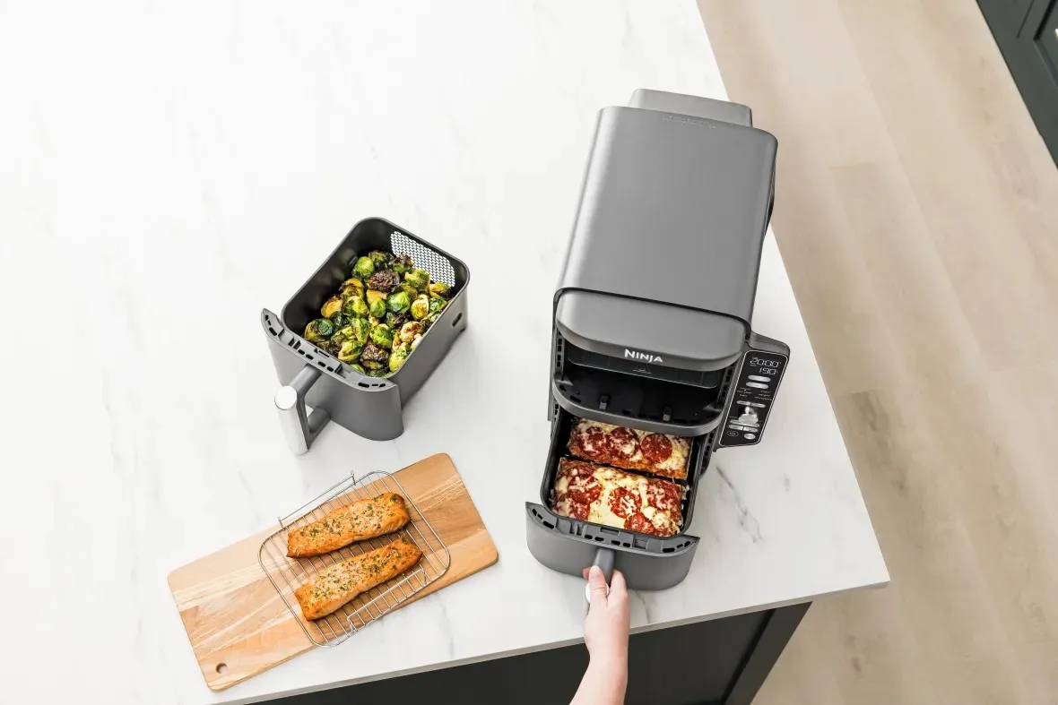 Мультипечь Ninja Double Stack XL 2-Level Hot Air Fryer with Smart Cook System (UA)