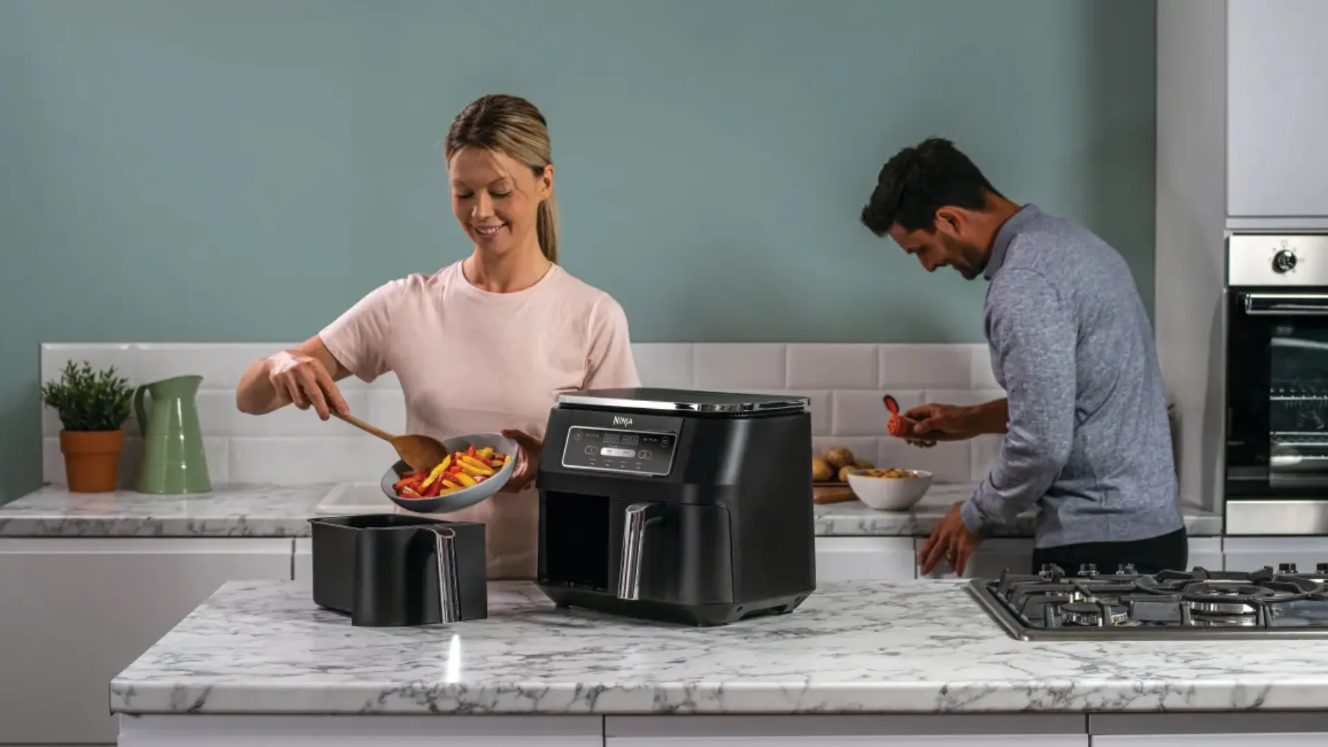 Мультипіч Ninja Air Fryer Dual zone AF200EU (UA)